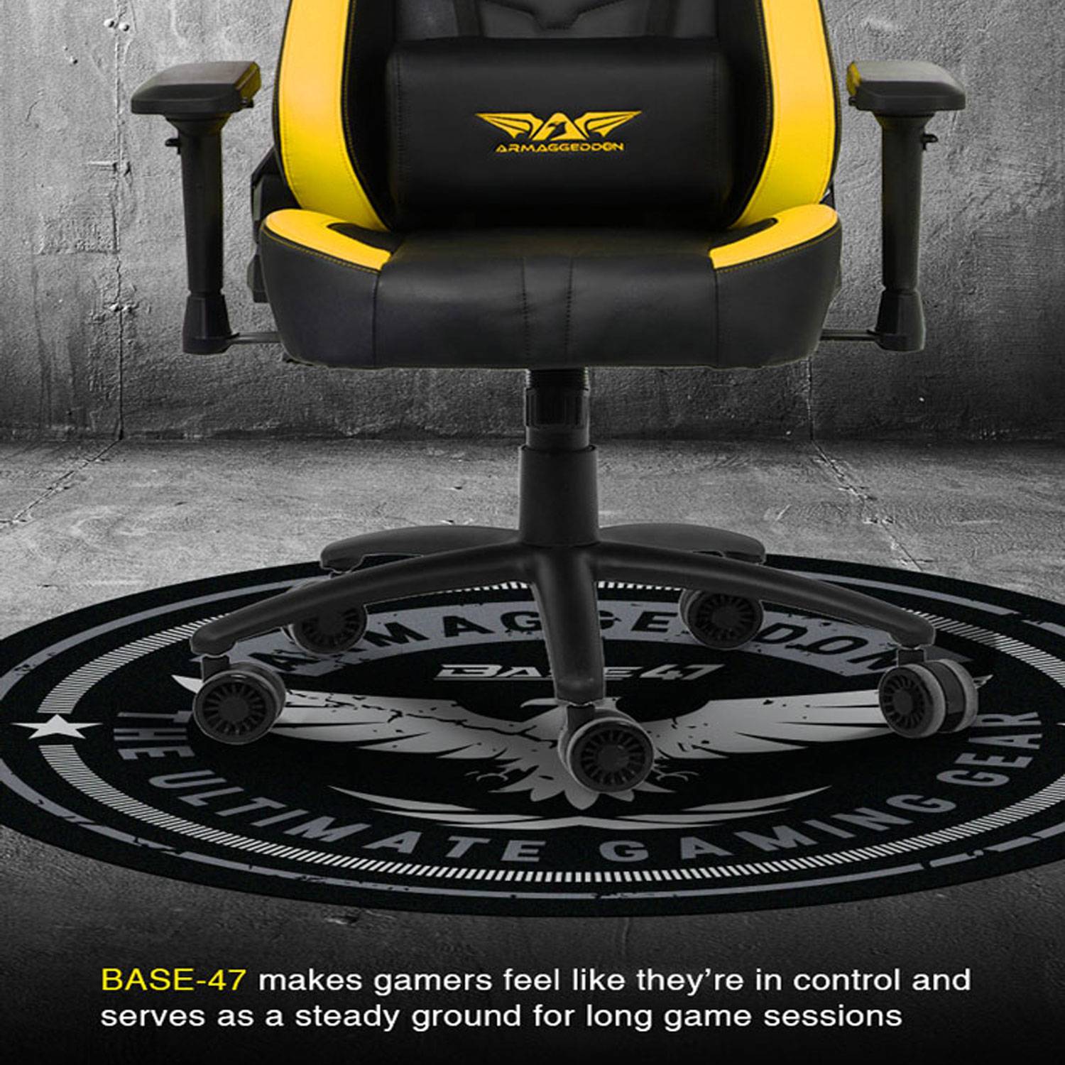 Armaggeddon Base47 Gaming Floor Mat