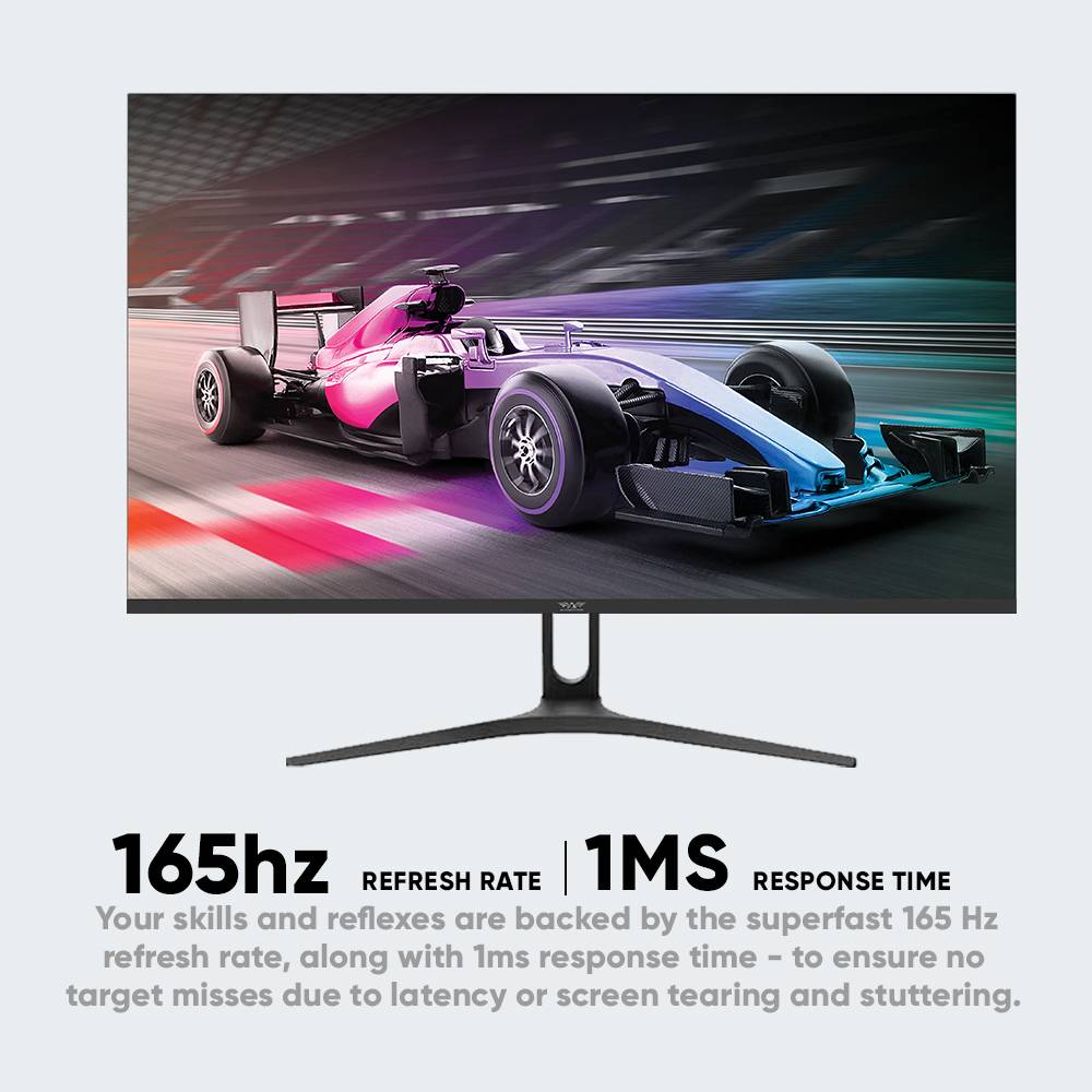 Armaggeddon Pixxel+ Xtreme XF24HD SUPER Flat Screen Gaming Monitor 165 Hz